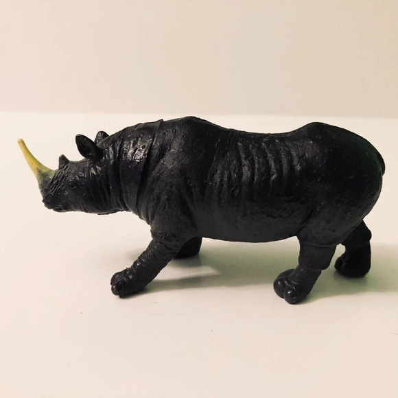 Lot of 3 Assorted Rhino  Rhinoceros Figures Mojo Safari LTD - Picture 11 of 15